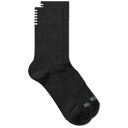 【送料無料】 ラファ メンズ 靴下 アンダーウェア Rapha Pro Team Regular Sock Black White