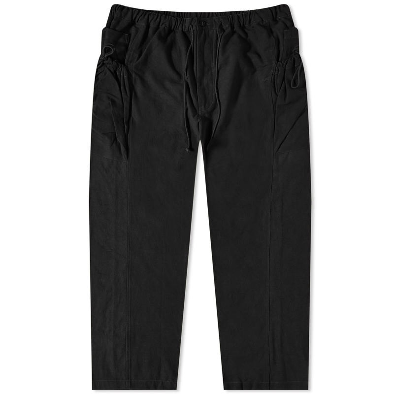 【送料無料】 ストーリーエムエフジー メンズ カジュアルパンツ カーゴパンツ ボトムス Story mfg. Salt Cargo Pants Black Slub