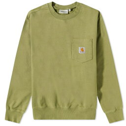 【送料無料】 カーハート メンズ パーカー・スウェット アウター Carhartt WIP Pocket Sweat Kiwi