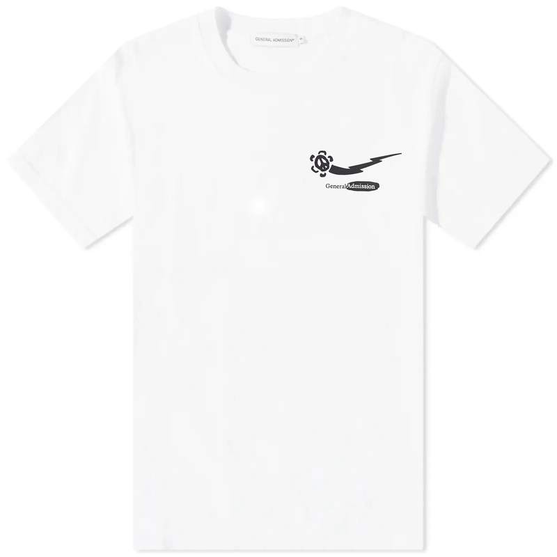 【送料無料】 ジェネラル アドミッション メンズ Tシャツ トップス General Admission Destination Mindset T-Shirt White