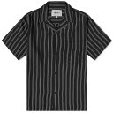 カーハート シャツ メンズ 【送料無料】 カーハート メンズ シャツ トップス Carhartt WIP Reyes Stripe Vacation Shirt Black & White