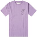 【送料無料】 ストーリーエムエフジー メンズ Tシャツ トップス Story mfg. Vine Grateful T-Shirt Lilac Vine