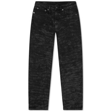 アールサーティーン レディース デニムパンツ ボトムス R13 Kick Fit Jean Black Zebra