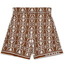 【送料無料】 マックスマーラ レディース ハーフパンツ・ショーツ ボトムス Max Mara Anagni Logo Short Bronze