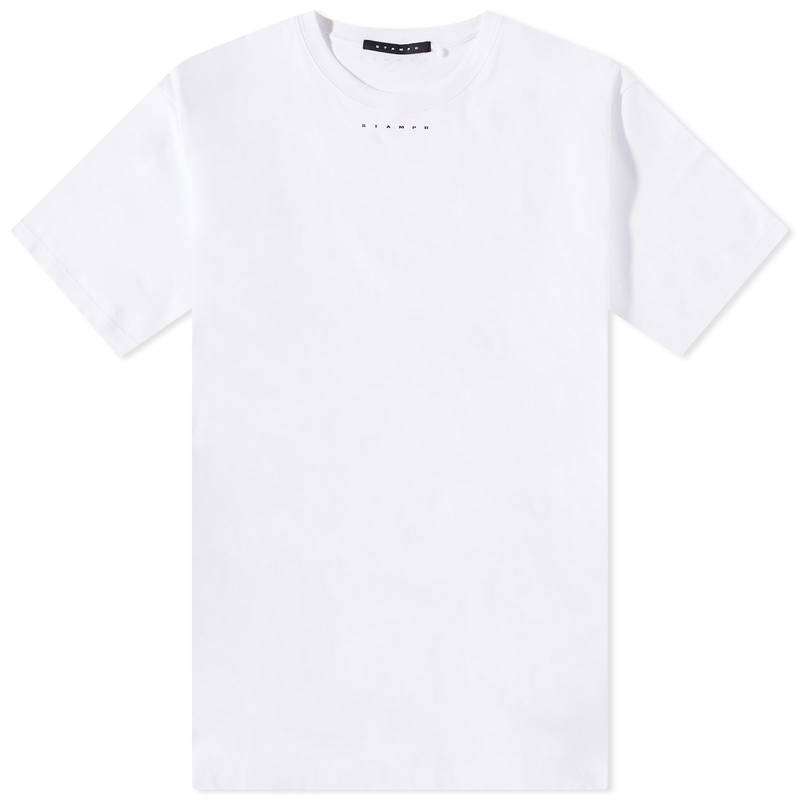 【送料無料】 スタンプド メンズ Tシャツ トップス STAMPD Micro Strike Logo Perfect T-Shirt White