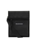 【送料無料】 バレンシアガ メンズ ボディバッグ・ウエストポーチ バッグ Balenciaga Explorer Pouch Black