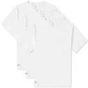 【送料無料】 ダブルタップス メンズ Tシャツ トップス WTAPS 01 Skivvies T-Shirt - 3-Pack White