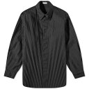 【送料無料】 ヴァレンティノ メンズ シャツ トップス Valentino Plisse Shrit Nero