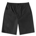 【送料無料】 アミュール メンズ ハーフパンツ・ショーツ ボトムス AMI Elasticated Waist Short Black