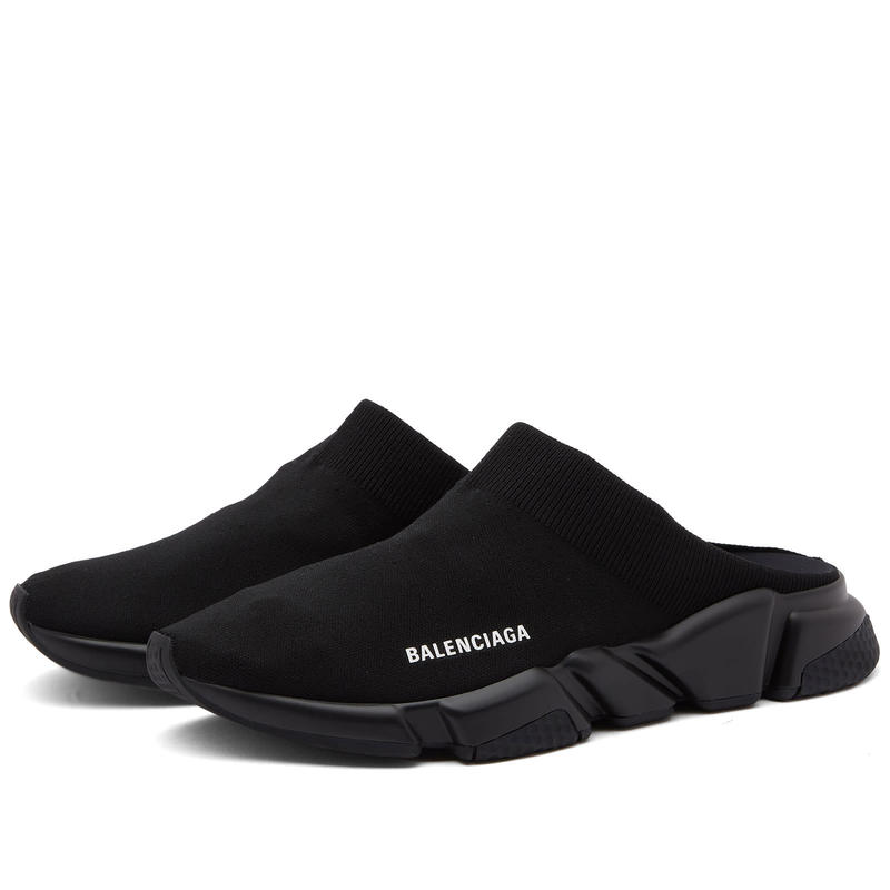 【送料無料】 バレンシアガ メンズ スニーカー シューズ Balenciaga Speed Mule Black