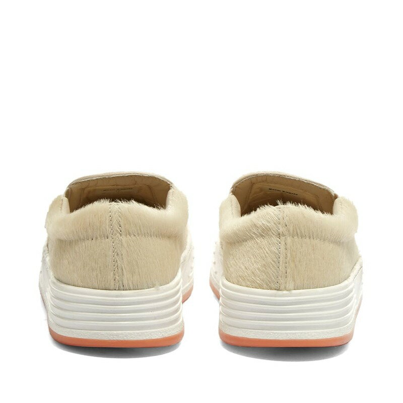 パーム・エンジェルス レディース スニーカー シューズ Palm Angels Snow Slip On Sneakers Beige & White