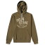 【送料無料】 メゾンキツネ メンズ パーカー・スウェット フーディー アウター Maison Kitsune Palais Royal Classic Hoodie Khaki