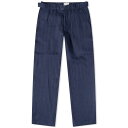 【送料無料】 オリバー スペンサー メンズ カジュアルパンツ ボトムス Oliver Spencer Belted Trousers Navy