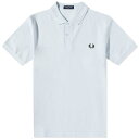 【送料無料】 フレッドペリー メンズ ポロシャツ トップス Fred Perry Slim Fit Plain Polo Light Ice