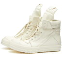 【送料無料】 リックオウエンス メンズ スニーカー シューズ Rick Owens Geobasket Sneakers Milk