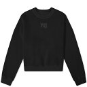 【送料無料】 アレキサンダーワン レディース パーカー・スウェット アウター Alexander Wang Essential Crew Sweat Black