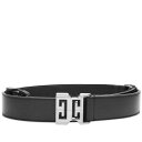 ジバンシー ベルト（メンズ） 【送料無料】 ジバンシー メンズ ベルト アクセサリー Givenchy 4G Release Buckle Belt Black