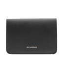 【送料無料】 ジル・サンダー メンズ 財布 アクセサリー Jil Sander Folded Card Holder Black