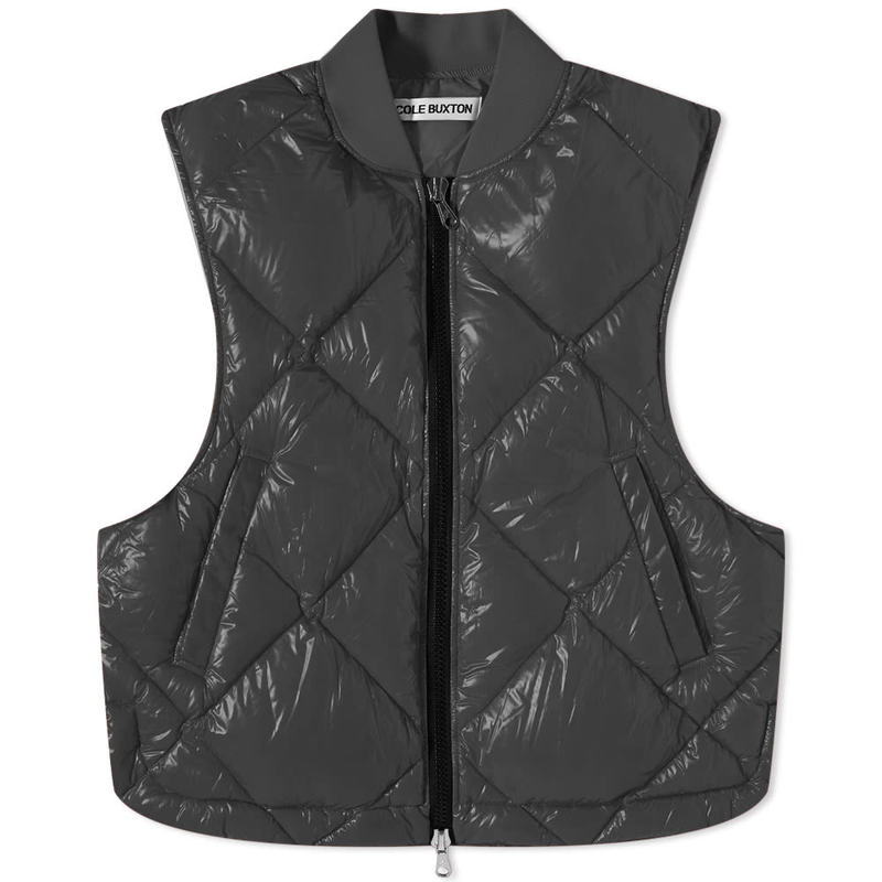 ̵  Хȥ  ٥  Cole Buxton CB Quilted Vest Black