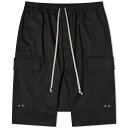 【送料無料】 リックオウエンス メンズ ハーフパンツ・ショーツ ボトムス Rick Owens Cargo Pod Shorts Black