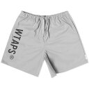 【送料無料】 ダブルタップス メンズ ハーフパンツ・ショーツ ボトムス WTAPS 07 Logo Nylon Shorts Grey