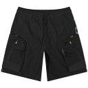 【送料無料】 アコールドウォール メンズ ハーフパンツ・ショーツ ボトムス A-COLD-WALL* Overset Tech Shorts Black