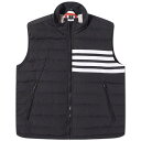 トム・ブラウン 【送料無料】 トムブラウン メンズ ベスト アウター Thom Browne 4 Bar Down Ski Vest Charcoal