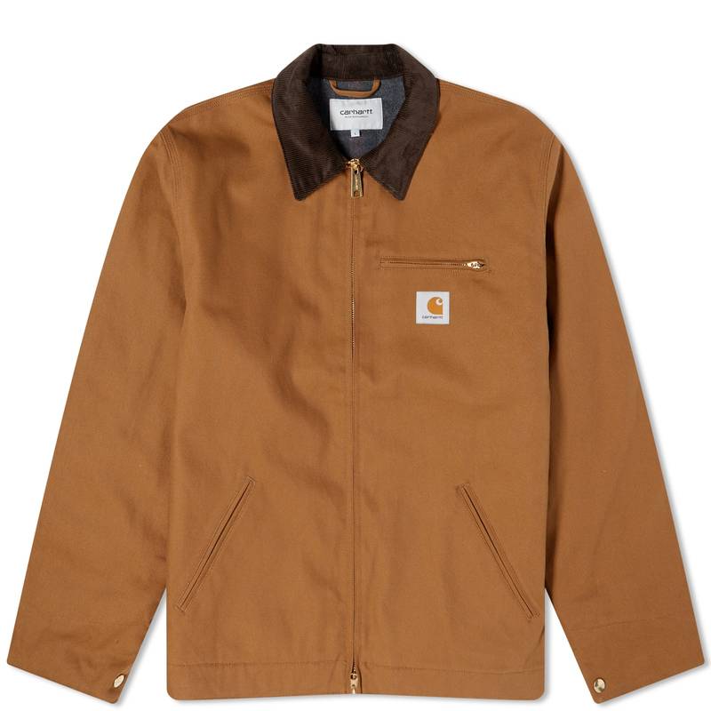 【送料無料】 カーハート メンズ ジャケット・ブルゾン アウター Carhartt WIP Detroit Jacket Hamilton Brown