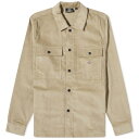 ディッキーズ 【送料無料】 ディッキーズ メンズ シャツ トップス Dickies Higginson Corduroy Overshirt Khaki