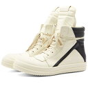 【送料無料】 リックオウエンス メンズ スニーカー シューズ Rick Owens Geobasket Sneakers Milk, Black & Milk