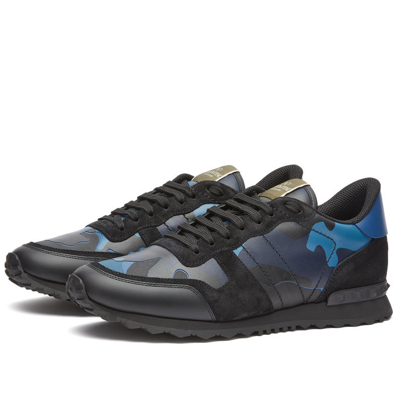 【送料無料】 ヴァレンティノ メンズ スニーカー シューズ Valentino Rockrunner Sneaker Cornflower Blue