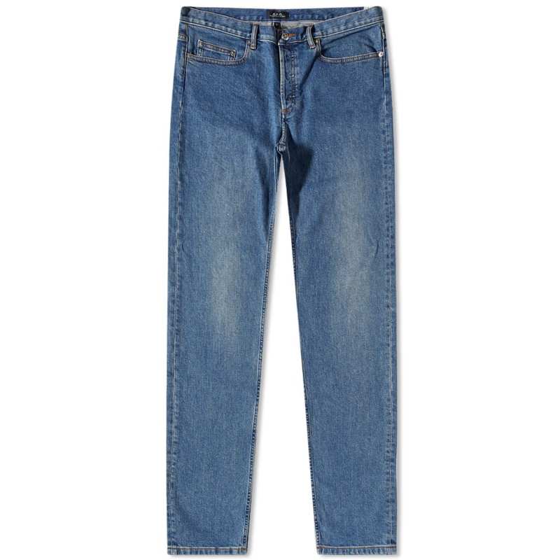 アー・ペー・セー ジーンズ メンズ 【送料無料】 アーペーセー メンズ デニムパンツ ジーンズ ボトムス A.P.C. New Standard Jeans Washed Indigo Stretch