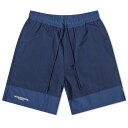 【送料無料】 ネイバーフッド メンズ ハーフパンツ・ショーツ 水着 Neighborhood Nylon Logo Swim Shorts Navy