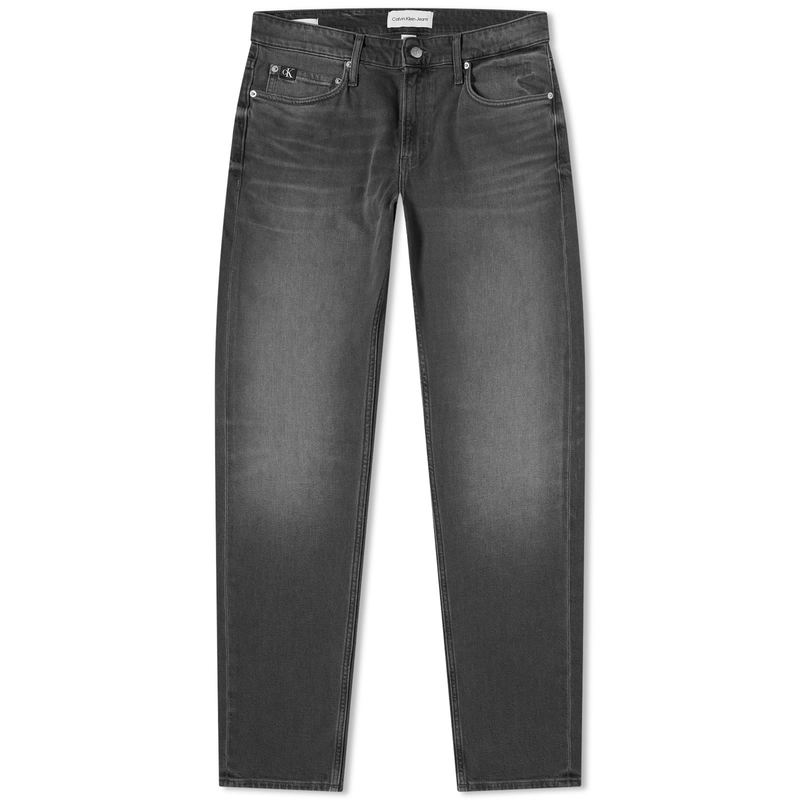 カルバン・クライン 【送料無料】 カルバンクライン メンズ デニムパンツ ジーンズ ボトムス Calvin Klein Slim Taper Jeans Denim Grey