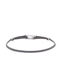 【送料無料】 ミアンサイ メンズ ブレスレット・バングル・アンクレット アクセサリー Miansai Annex Pull Bracelet Black & Grey(4)