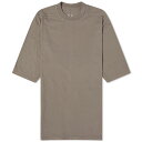 【送料無料】 リックオウエンス メンズ Tシャツ トップス Rick Owens DRKSHDW Jumbo T-Shirt Dust