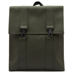 レインズ ビジネスリュック（レディース） 【送料無料】 レインズ メンズ バックパック・リュックサック バッグ RAINS MSN Bag Green