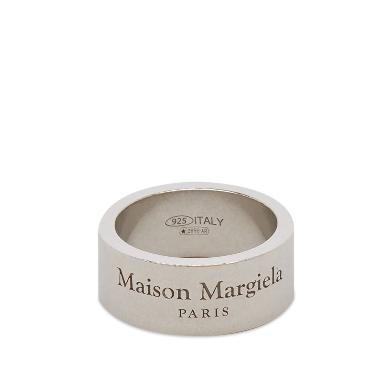 メゾン マルジェラ 指輪 レディース 【送料無料】 マルタンマルジェラ レディース リング アクセサリー Maison Margiela Logo Ring Silver