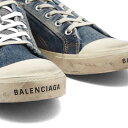 【送料無料】 バレンシアガ メンズ サンダル シューズ Balenciaga Paris Mule Mid 90'S Blue 3