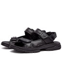 yz oVAK Y T_ V[Y Balenciaga Tourist Sandal Black