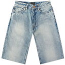 【送料無料】 バレンシアガ メンズ ハーフパンツ・ショーツ ボトムス Balenciaga Slim Denim Shorts Eco Blue