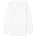 【送料無料】 リックオウエンス メンズ Tシャツ トップス Rick Owens Long Sleeve Level Tee Milk