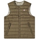 ダントン アウター メンズ 【送料無料】 ダントン メンズ ベスト ダウンベスト アウター Danton Inner Down Vest Olive