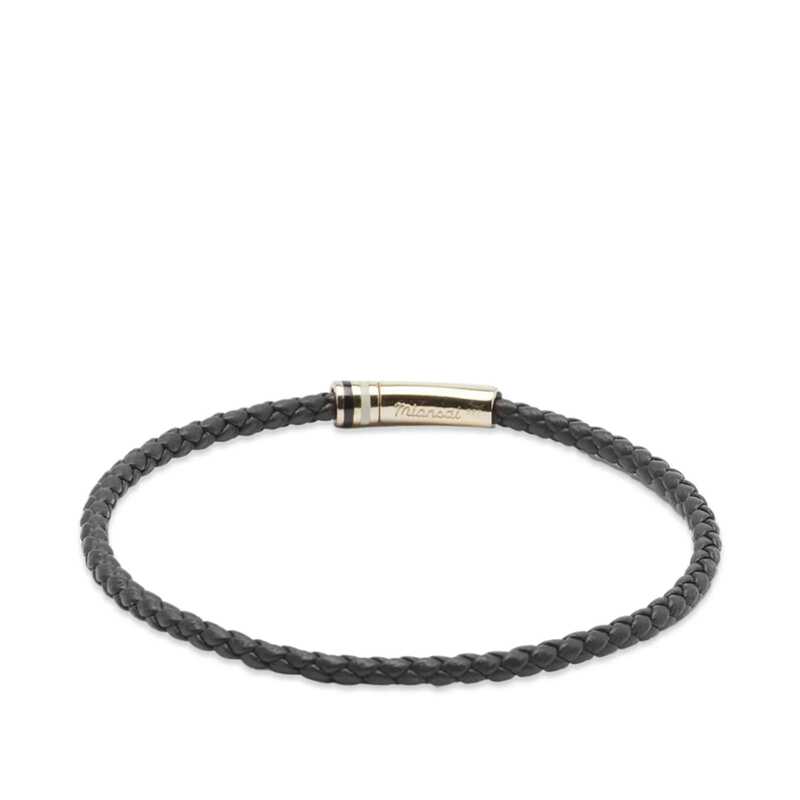 yz ~ATC Y uXbgEoOEANbg ANZT[ Miansai Juno Leather Bracelet Black