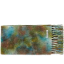 【送料無料】 アクネ ストゥディオズ メンズ マフラー・ストール・スカーフ アクセサリー Acne Studios Varinga Tie-Dye Mohair Scarf Acid Green & Lavender