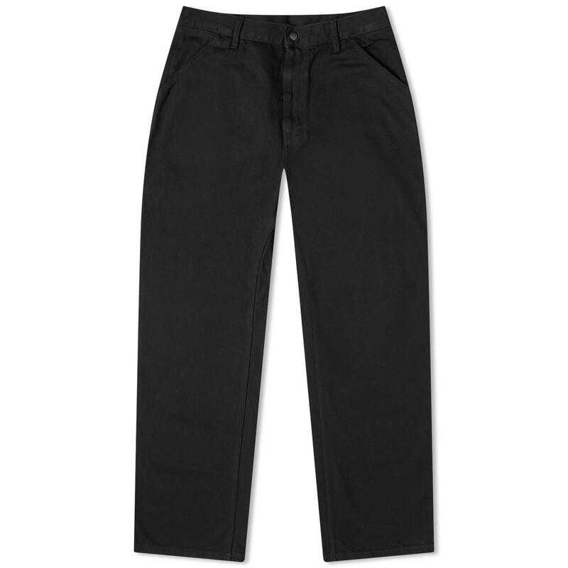 【送料無料】 カーハート メンズ カジュアルパンツ ボトムス Carhartt WIP Denim Single Knee Pant Black Rinsed