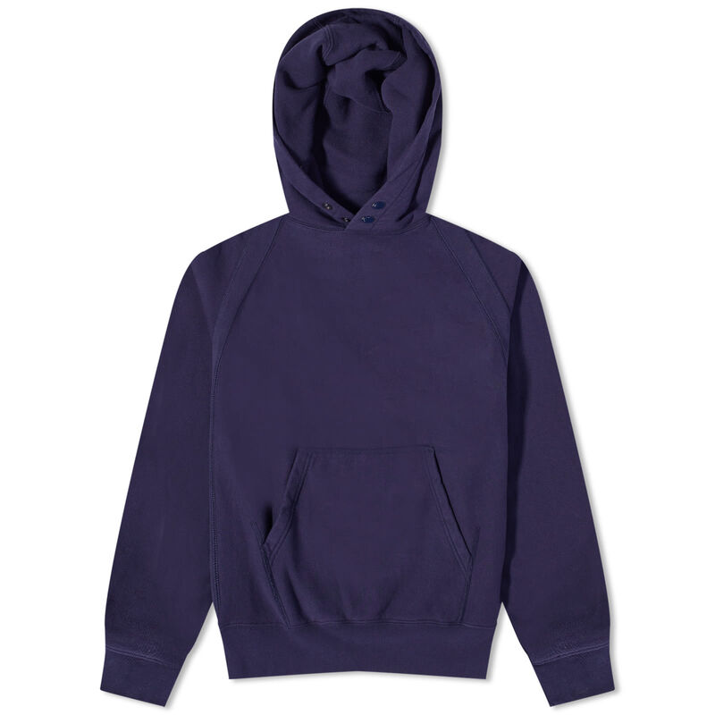 【送料無料】 エンジニアードガーメンツ メンズ パーカー スウェット フーディー アウター Engineered Garments Raglan Hoodie Navy