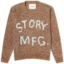 【送料無料】 ストーリーエムエフジー レディース ニット・セーター アウター Story mfg. Spinning Jumper Classic Twisted Brown