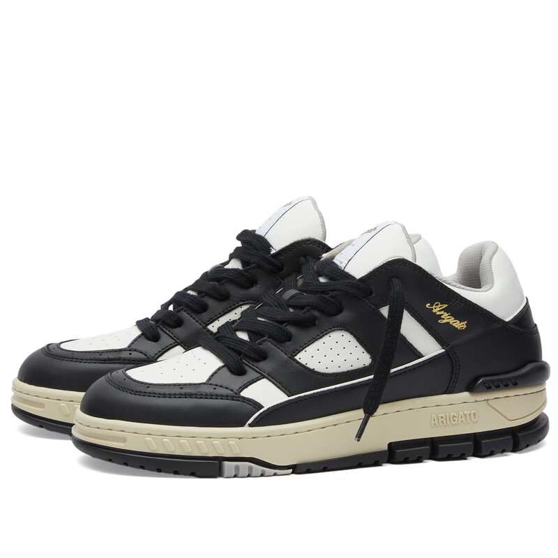 アクセルアリガト レディース シューズ スニーカー Axel Arigato Area Low Sneakers White & Black ホワイト