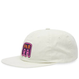 【送料無料】 バイ パラ メンズ 帽子 アクセサリー By Parra Fast Food Logo 6 Panel Cap Off White